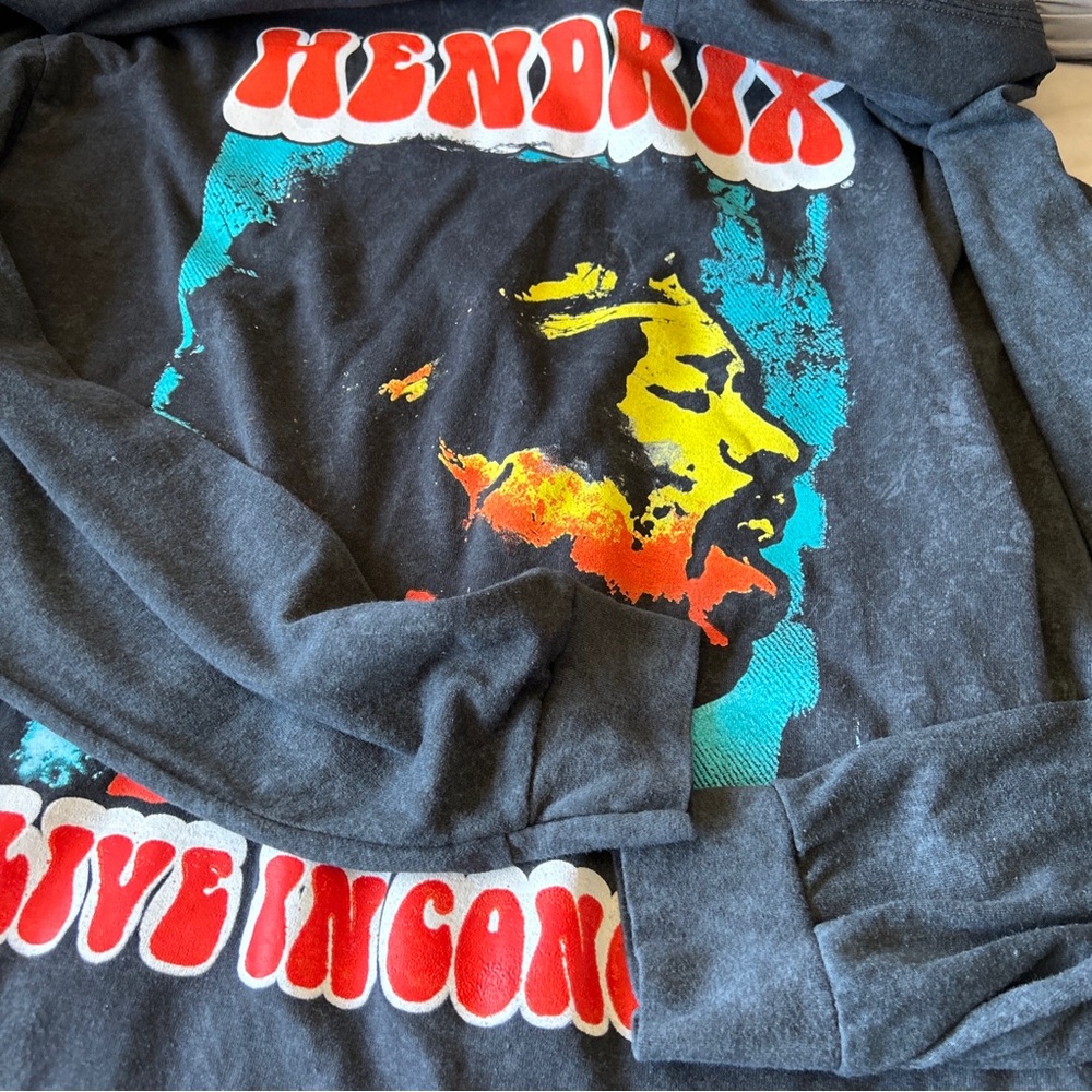Authentic Hendrix Live in Concert Tour Long Sleeve Shirt size 2XL - Picture 3 of 6